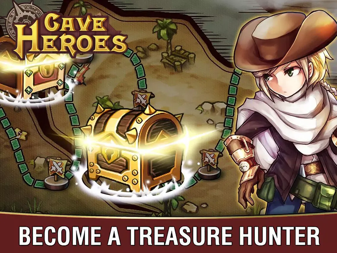 تصاویر Cave Heroes - Idle RPG iPad 