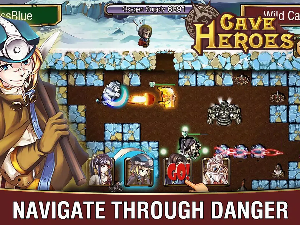 تصاویر Cave Heroes - Idle RPG iPad 