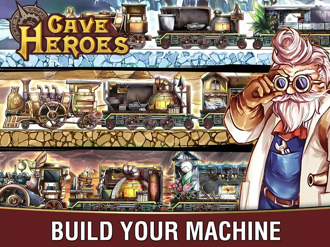 تصاویر Cave Heroes - Idle RPG iPad 