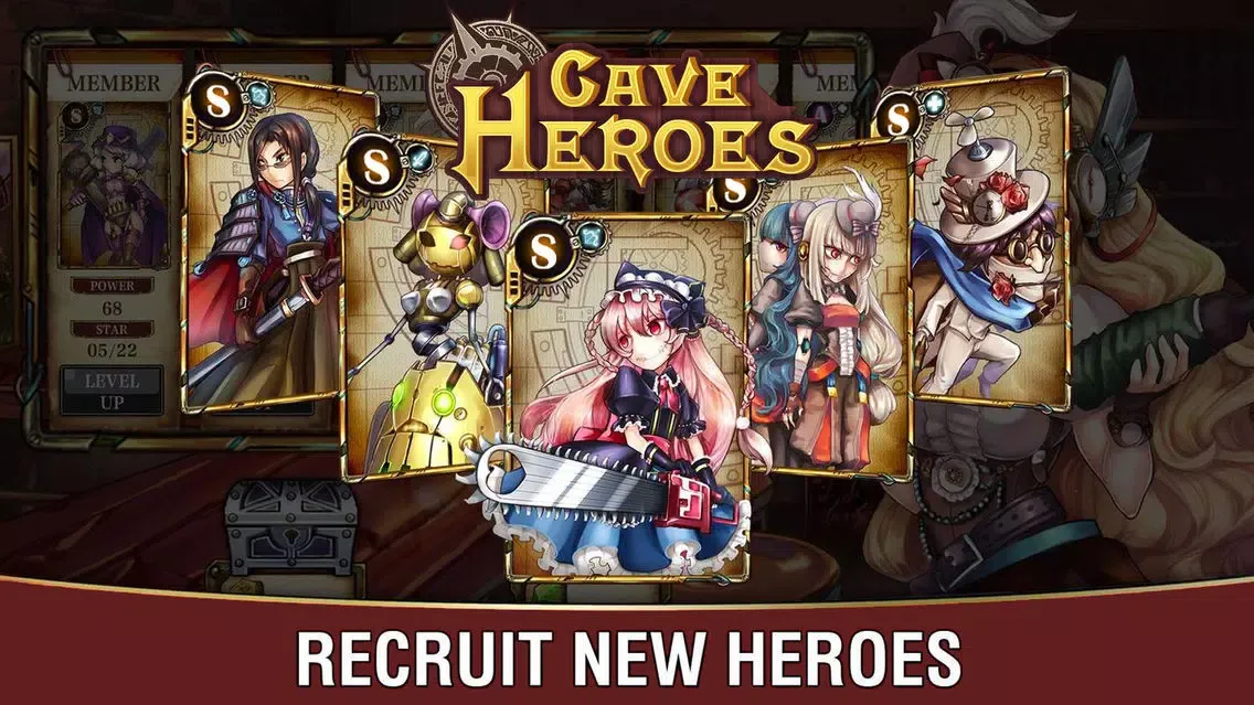 تصاویر Cave Heroes - Idle RPG