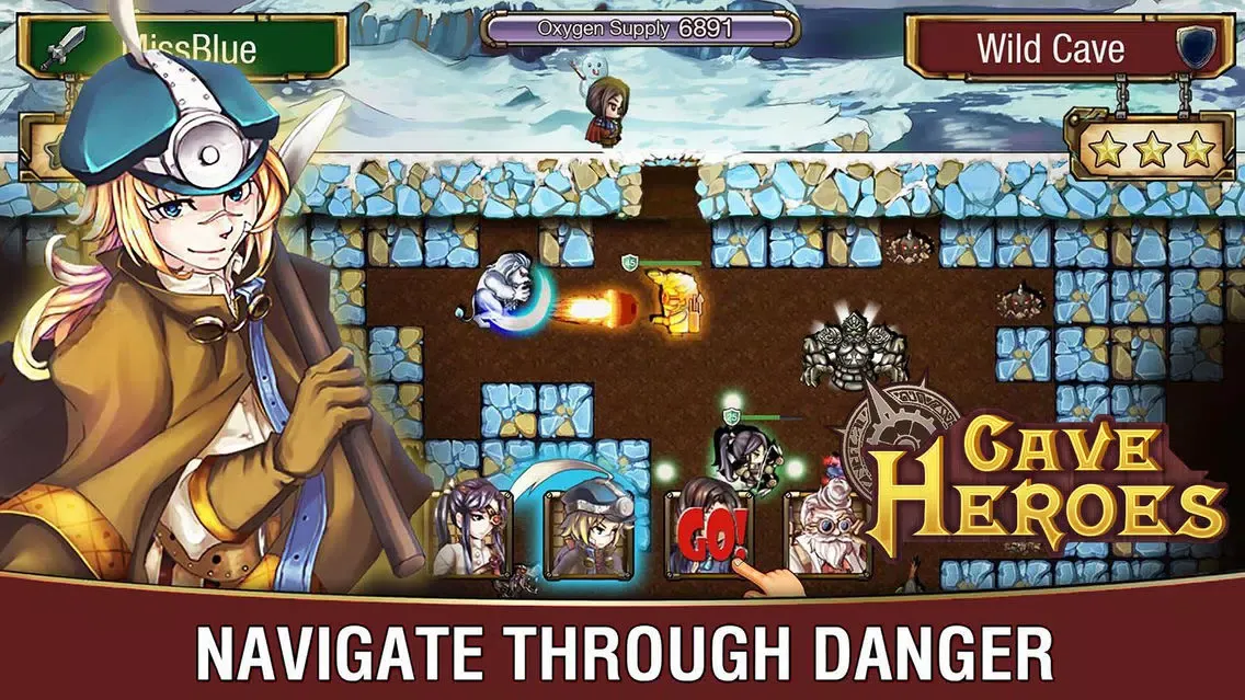 تصاویر Cave Heroes - Idle RPG