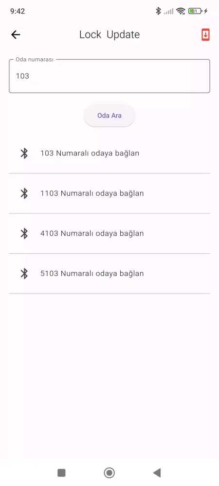 Kale Hotel Lock Update سکرین شاٹس