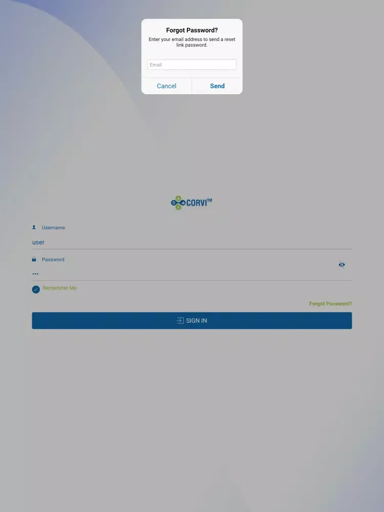 CORVI-Freight Management App iPad  স্ক্রিনশট