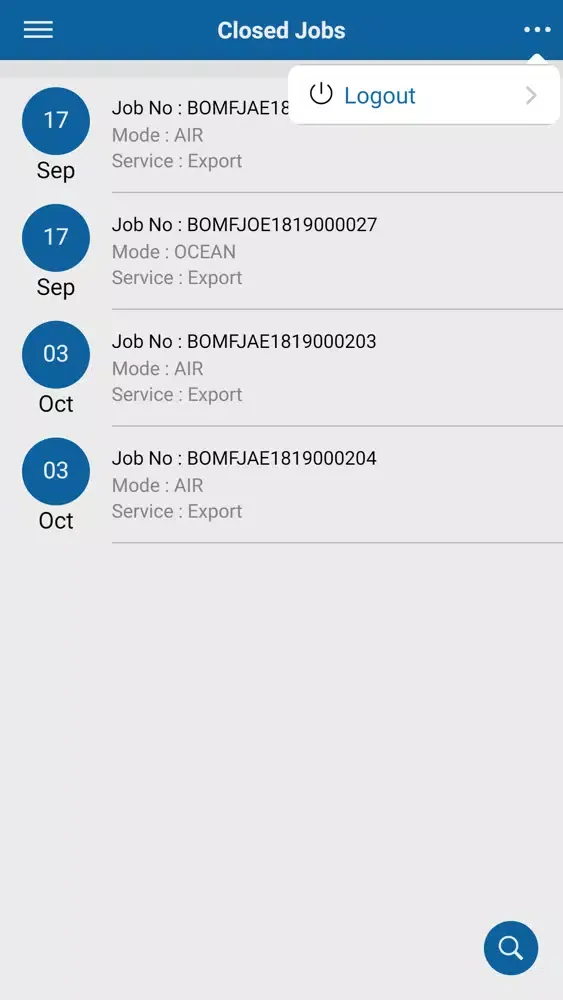 CORVI-Freight Management App স্ক্রিনশট