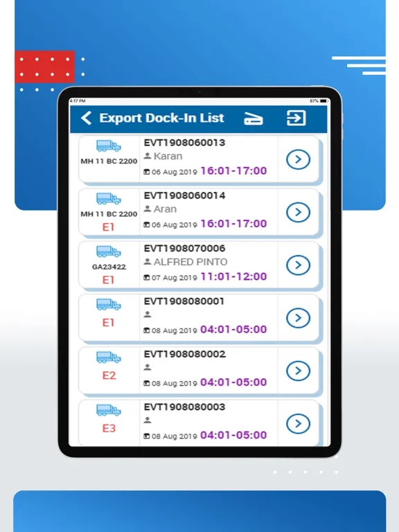 YYZ-ACS iPad  Screenshots