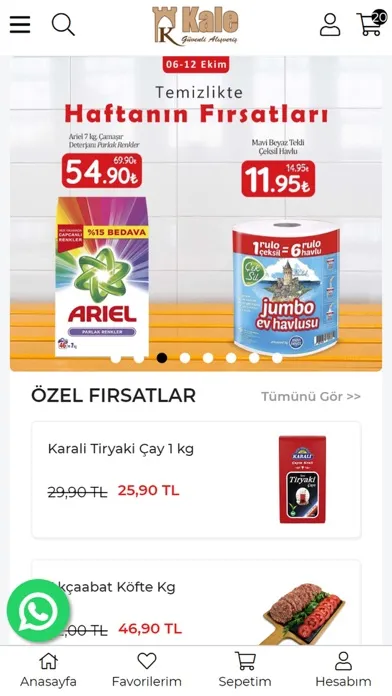 Kale Marketleri স্ক্রিনশট