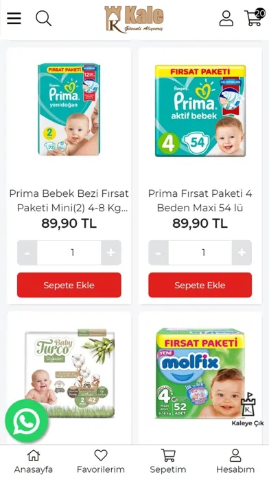 Kale Marketleri স্ক্রিনশট