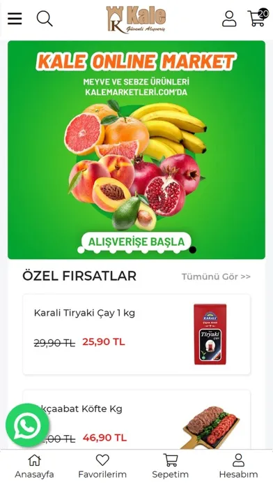 Kale Marketleri স্ক্রিনশট