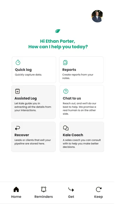 Kale - Get, Keep, Recover Screenshots