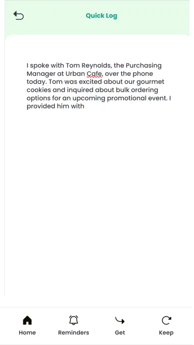 Kale - Get, Keep, Recover Screenshots