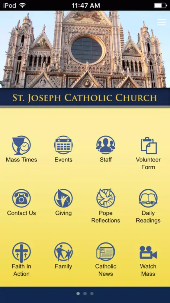 تصاویر Catholic Parish App by OSV