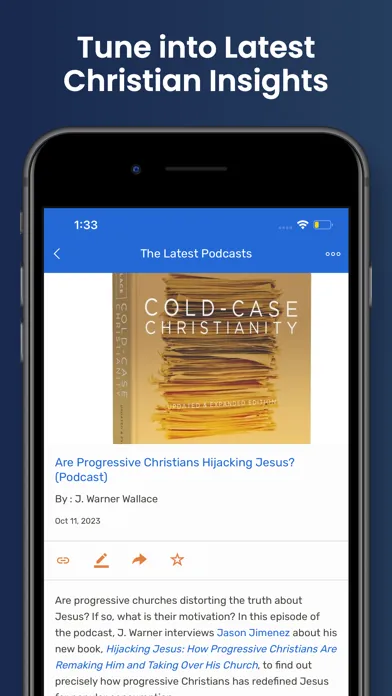 Capturas de pantalla de Cold Case Christianity