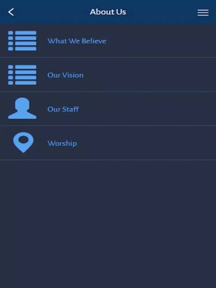 Скриншоты Crosspointe 4Square Church iPad 