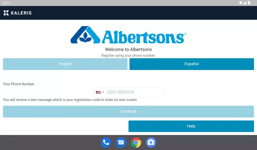Albertsons Driver Self CheckIn Screenshots
