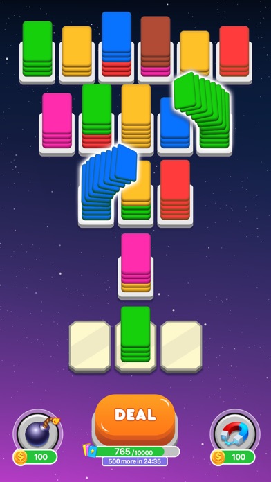 Card Shuffle - Color Sorting应用截图