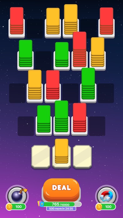 Card Shuffle - Color Sorting应用截图