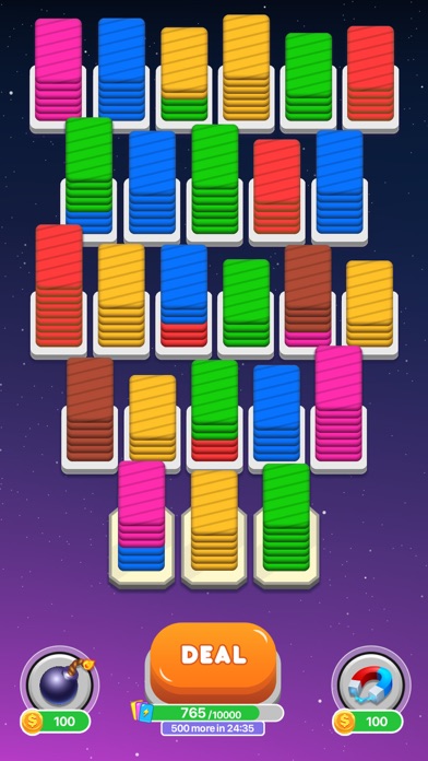 Card Shuffle - Color Sorting应用截图