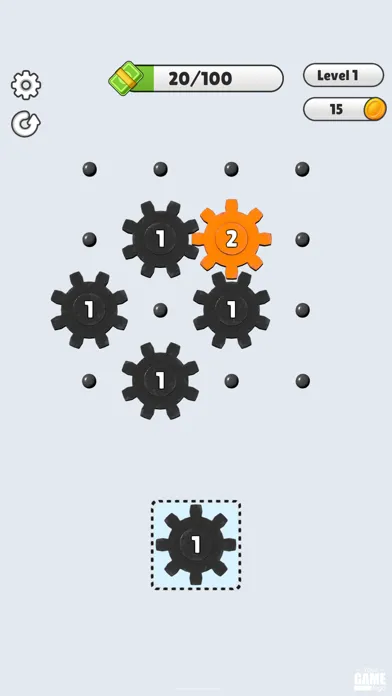 Ảnh chụp màn hình của Gear Merger
