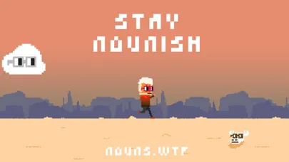 Ảnh chụp màn hình của Nouns Run