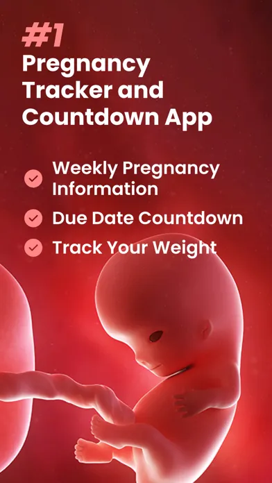 Tangkapan skrin Pregnancy Countdown • Baby