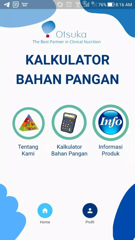 Kalkulator Bahan Pangan應用截圖