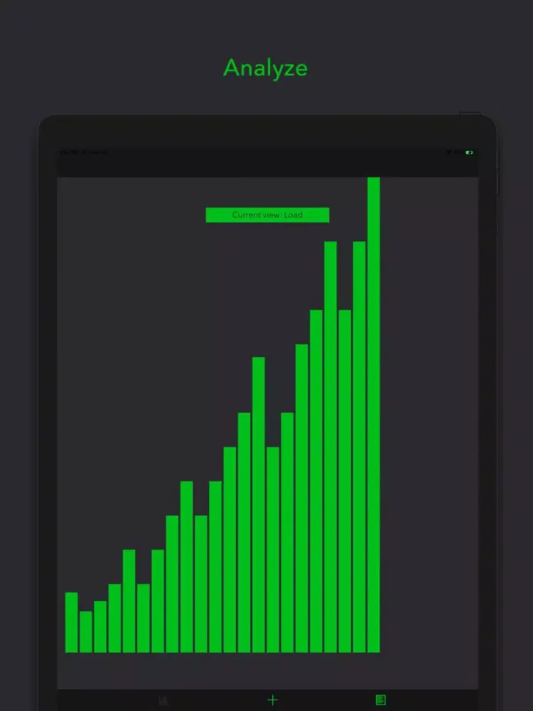 ExerLog iPad 應用截圖