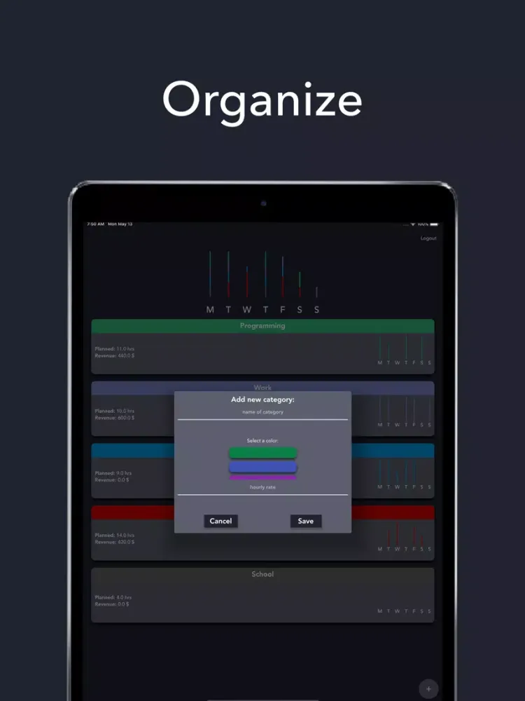 TrackAdvance iPad  Ekran Görüntüleri