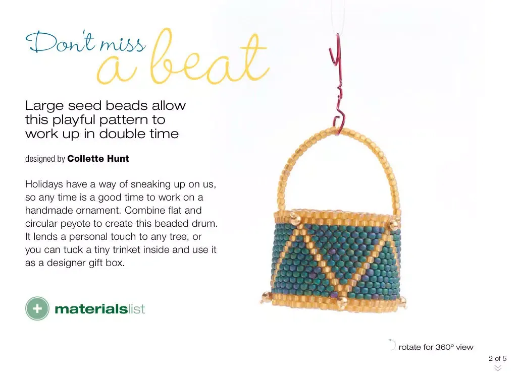 Capturas de pantalla de How to Make Holiday Ornaments iPad 