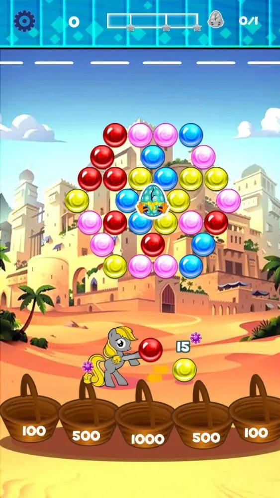 Capturas de tela do Bubble Shooter