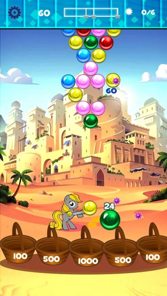 Capturas de tela do Bubble Shooter