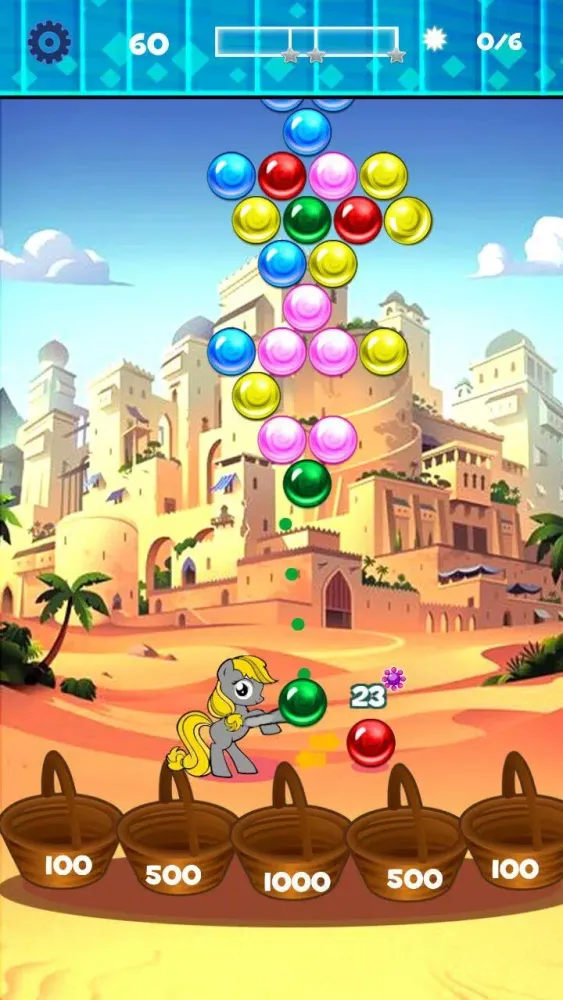 Capturas de tela do Bubble Shooter
