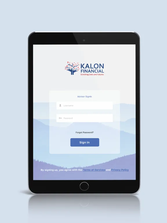 Kalon Financial iPad  Ekran Görüntüleri