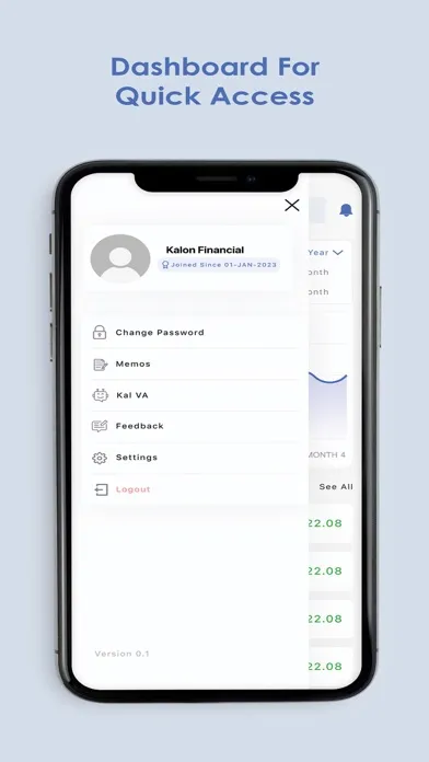 Kalon Financial Ekran Görüntüleri