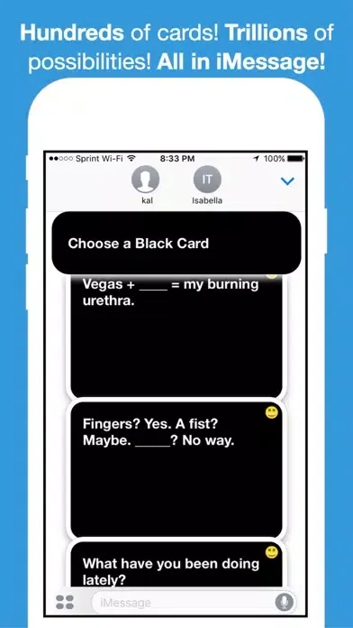 Emoji Against Humanity - Card Game for iMessage スクリーンショット
