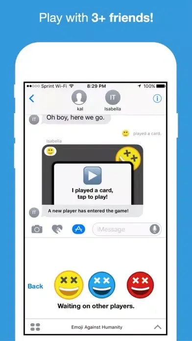 Emoji Against Humanity - Card Game for iMessage スクリーンショット