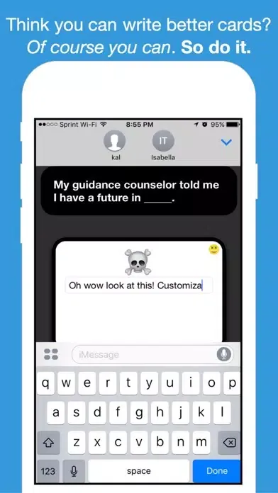 Emoji Against Humanity - Card Game for iMessage スクリーンショット