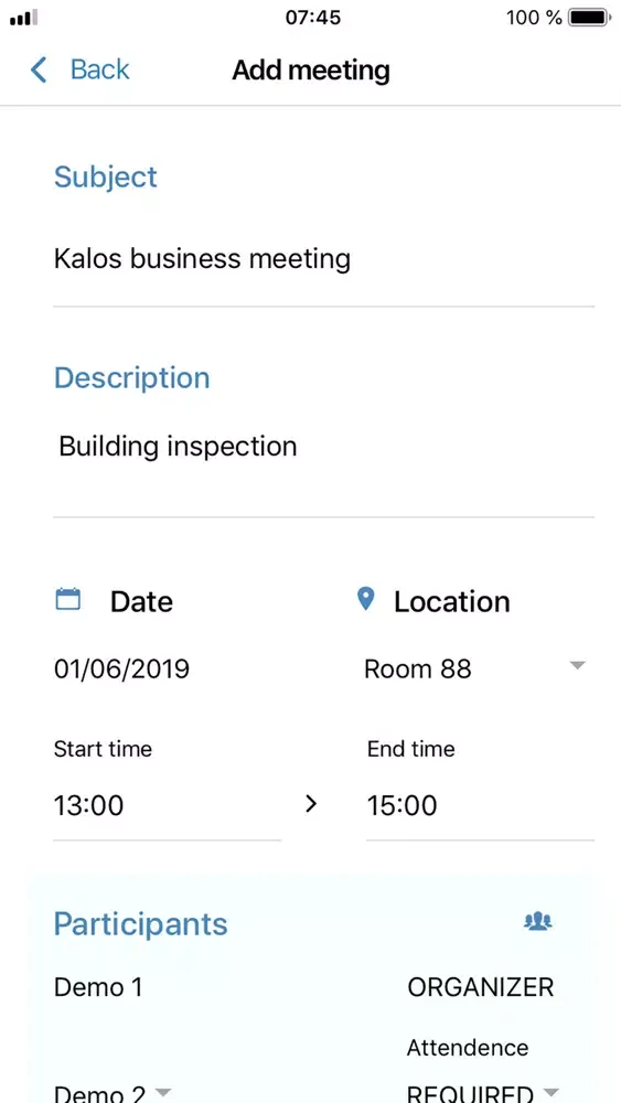 Kalos Buildings应用截图