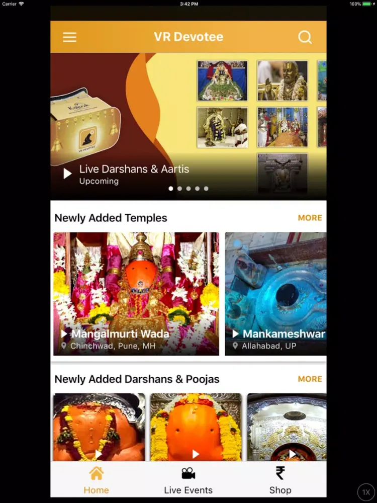 VR DEVOTEE-Immerse in Devotion iPad  Screenshots