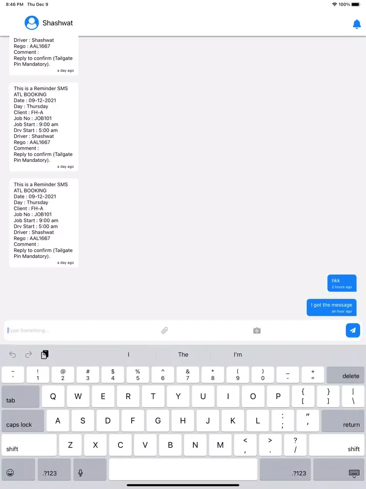Capturas de pantalla de ATL Chat iPad 