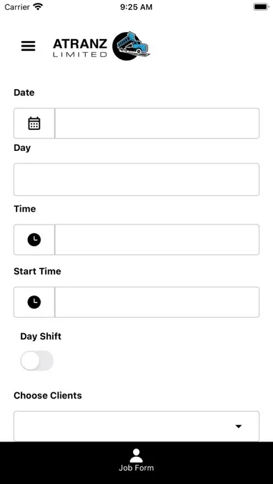 Tangkapan skrin Atranz Portal