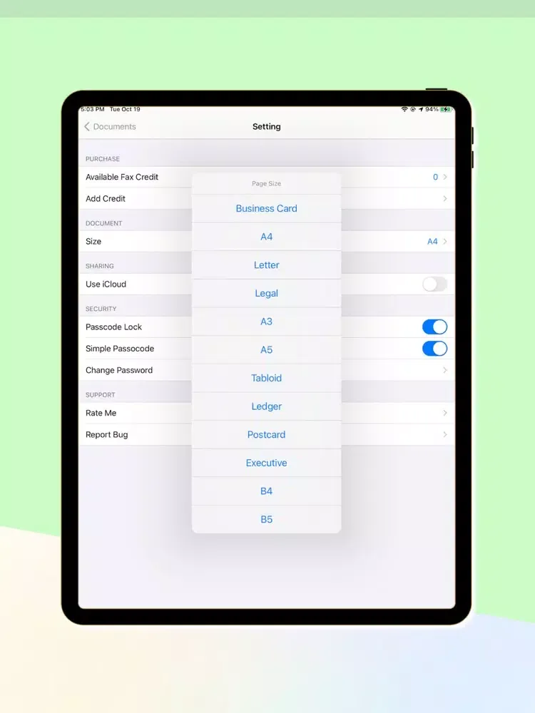 Captures d'écran de Doc Scanner :PDF Editor & Scan iPad 