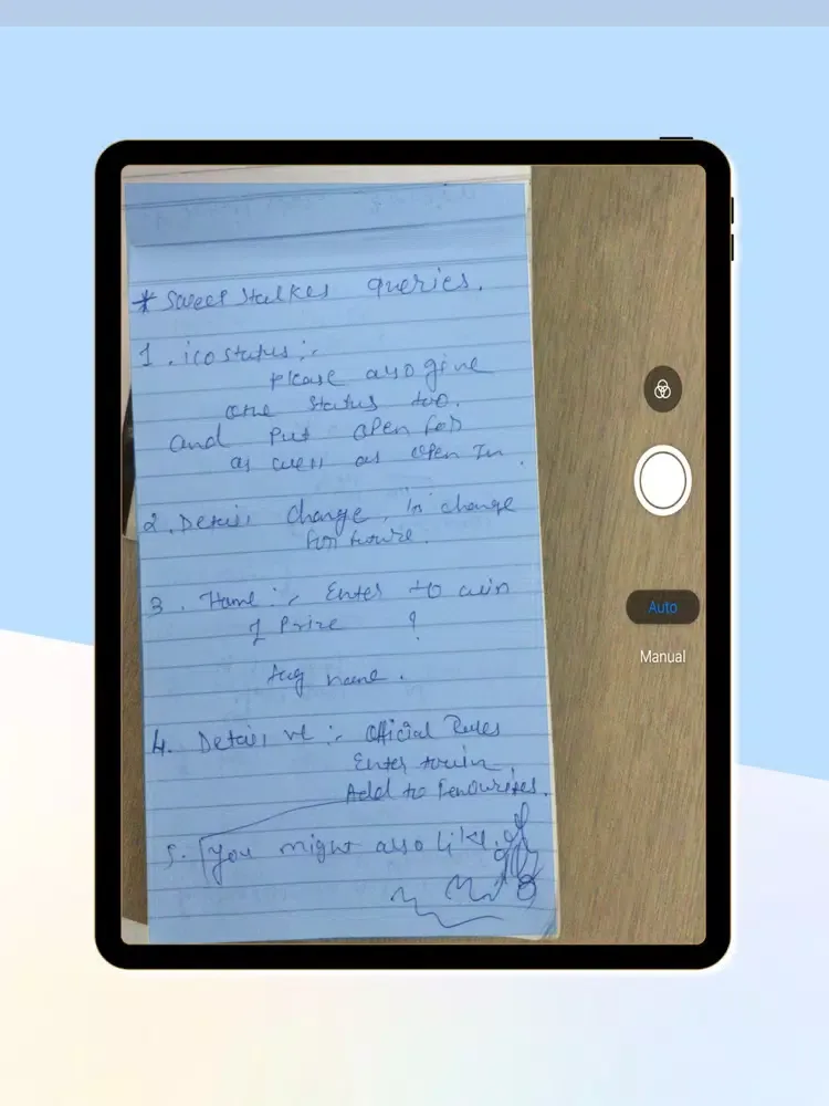 Captures d'écran de Doc Scanner :PDF Editor & Scan iPad 