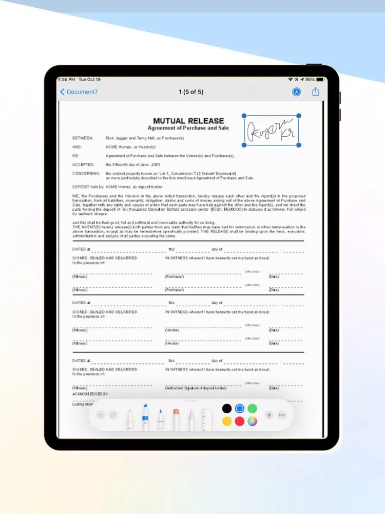 Captures d'écran de Doc Scanner :PDF Editor & Scan iPad 