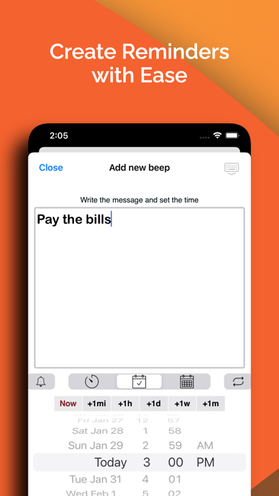 Tangkapan layar Reminder - Beep Me Pro