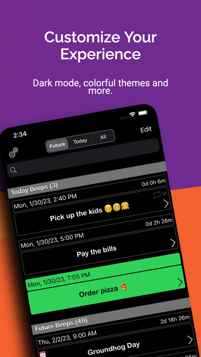 Tangkapan layar Reminder - Beep Me Pro