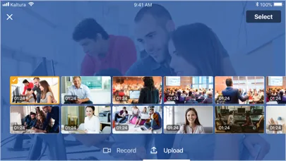 Скриншоты Kaltura Pitch Video Messaging