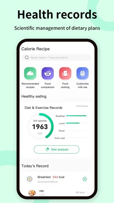 ภาพหน้าจอของ Lose It Calorie Counter