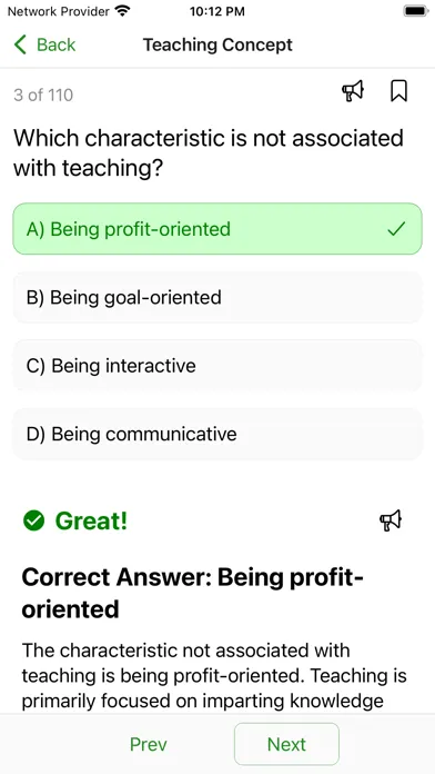 Zrzuty ekranu UGC NET Exam Prep - KalviApp