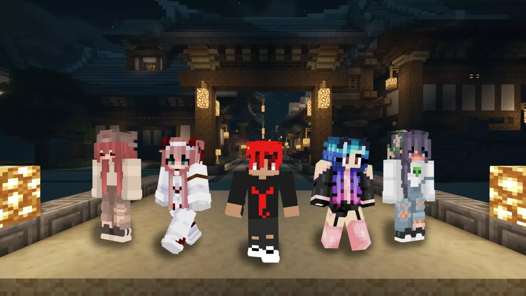تصاویر Anime Skins for Minecraft PE