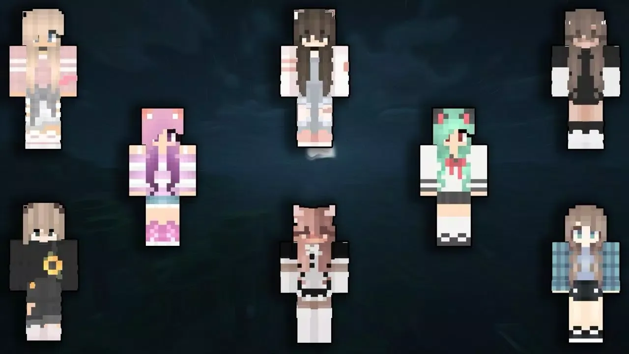 تصاویر Anime Skins for Minecraft PE